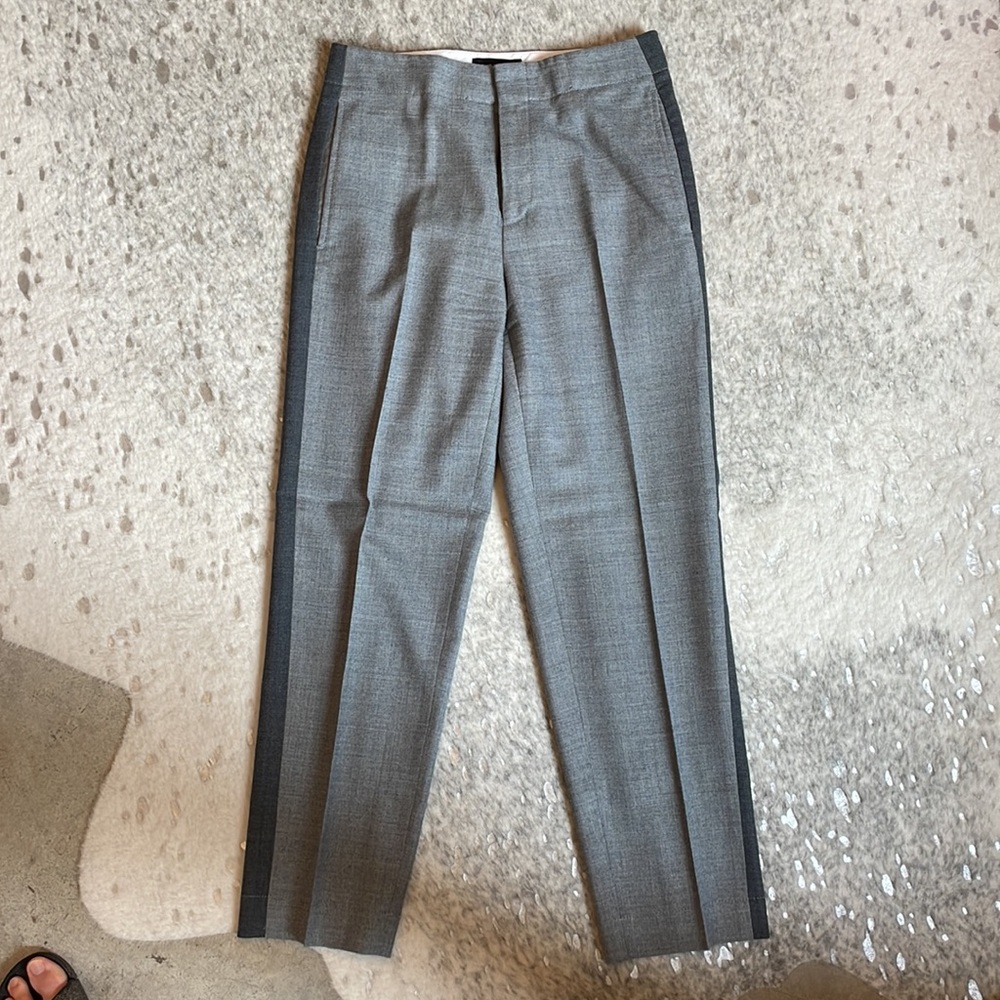 Club Monaco Two Tone Side Stripe Dress Pants